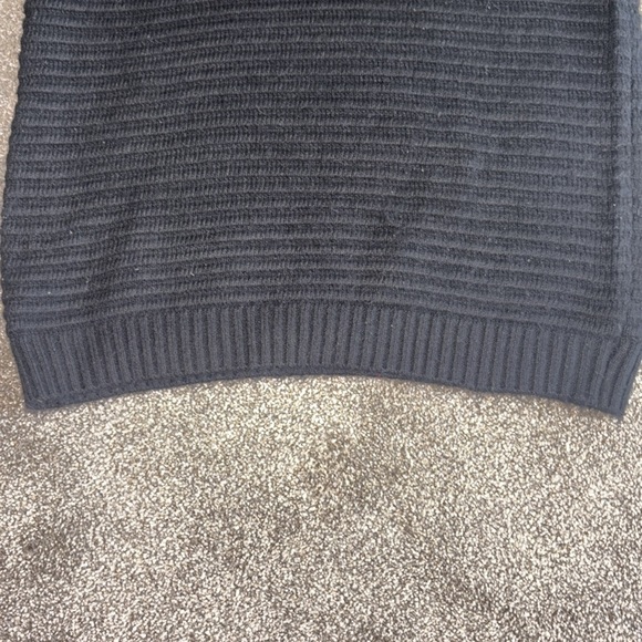 NWB Jessica Simpson ribbed black sweater dress small - Picture 4 of 7